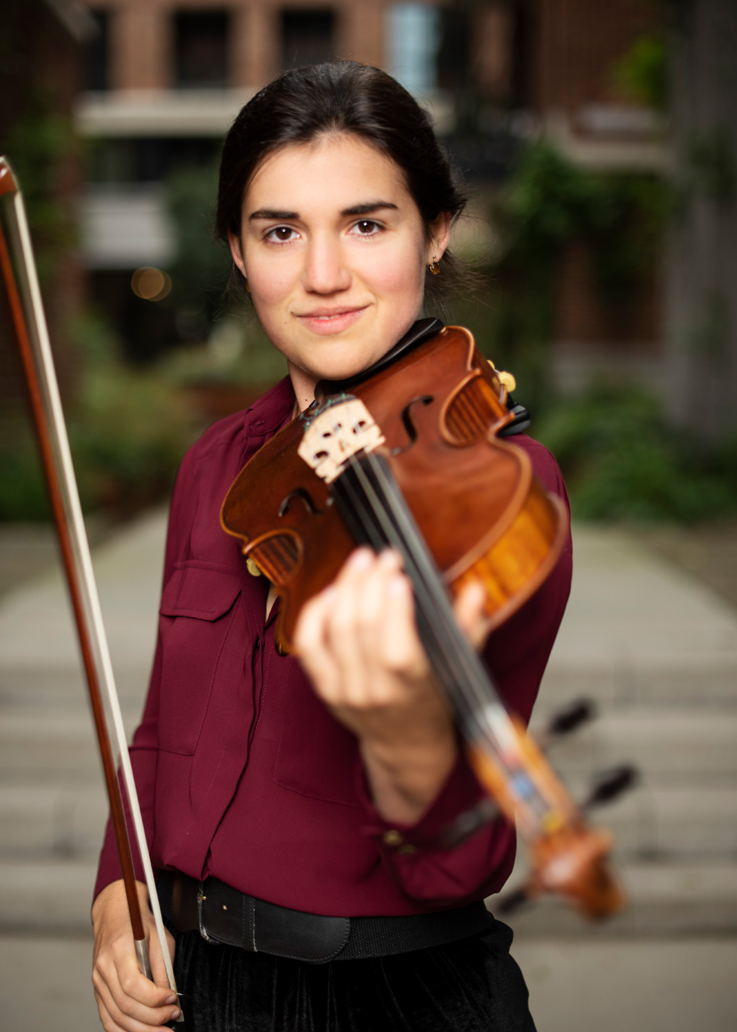 Groepsportret van de Academisten 2021/2022 van het Rotterdams Philharmonisch Orkest door Karen van Gilst